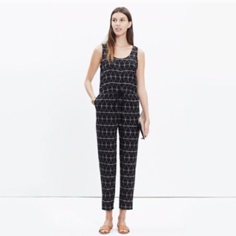 Madewell Diamond Dot Jumpsuit